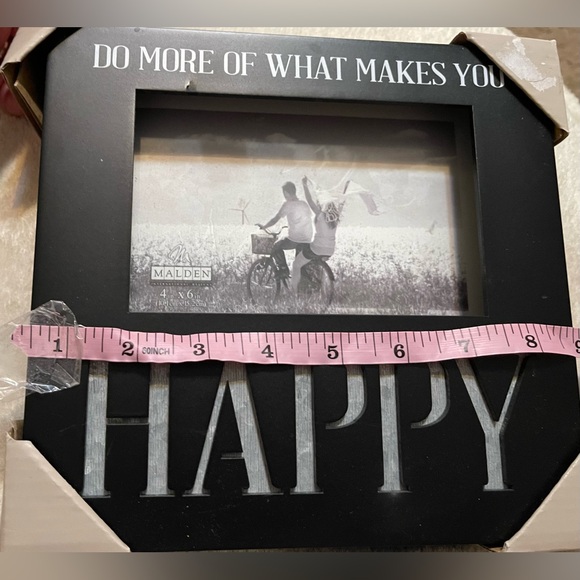 Do More Of What Makes You Happy frame. 4x6 - Picture 3 of 3